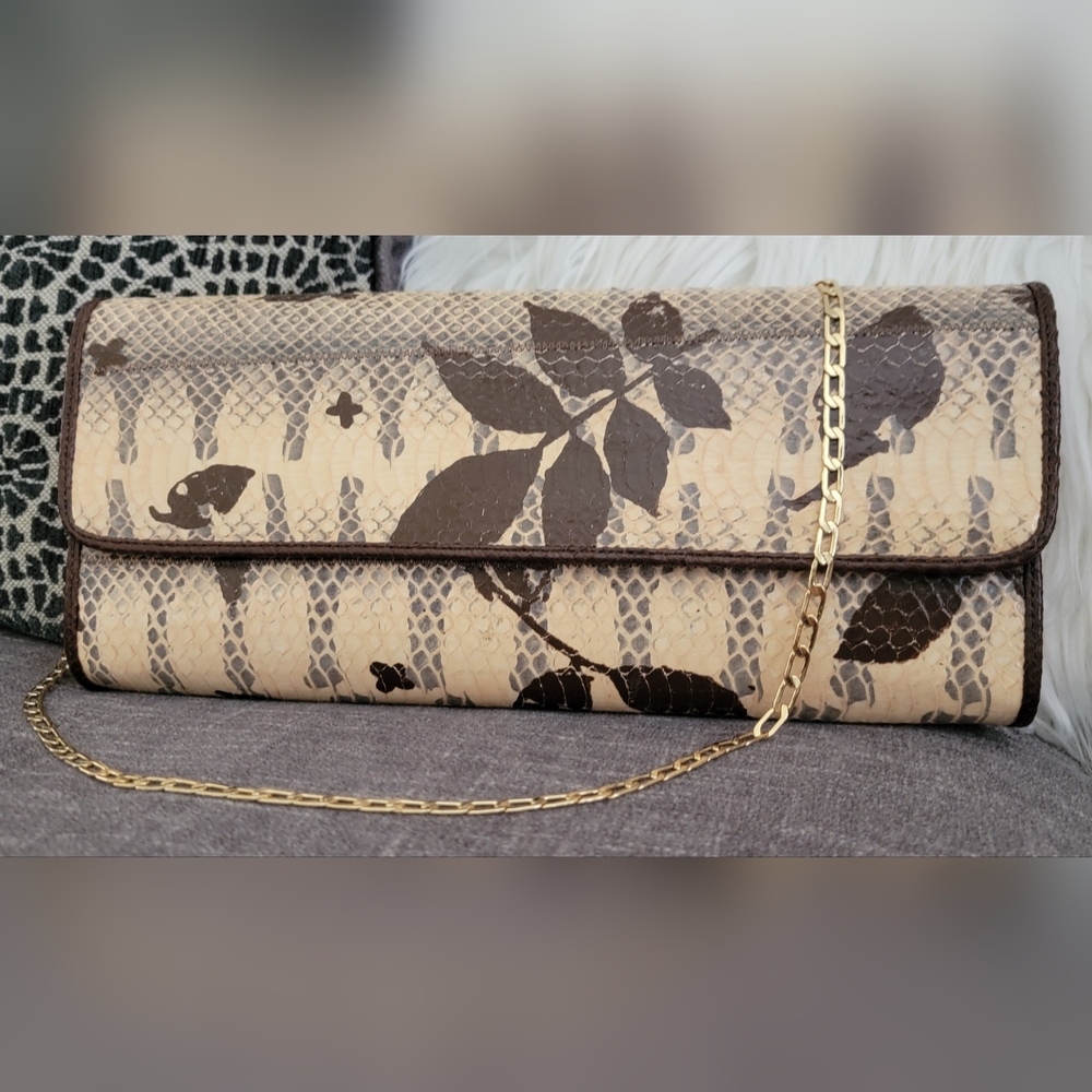 Carlos Falchi clutch